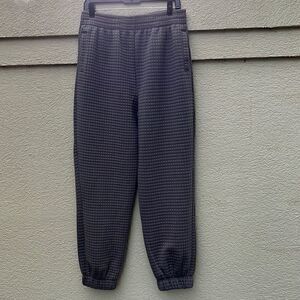 NWT Factorie Waffle Fleece Trackpant in plum kitten color size L